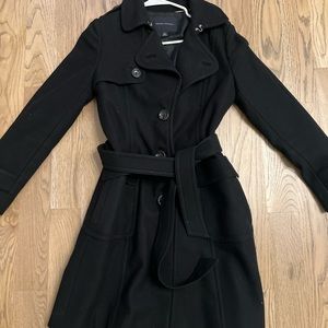 Banana republic xs peacoat black